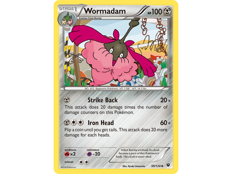 Wormadam (Reverse Holo)