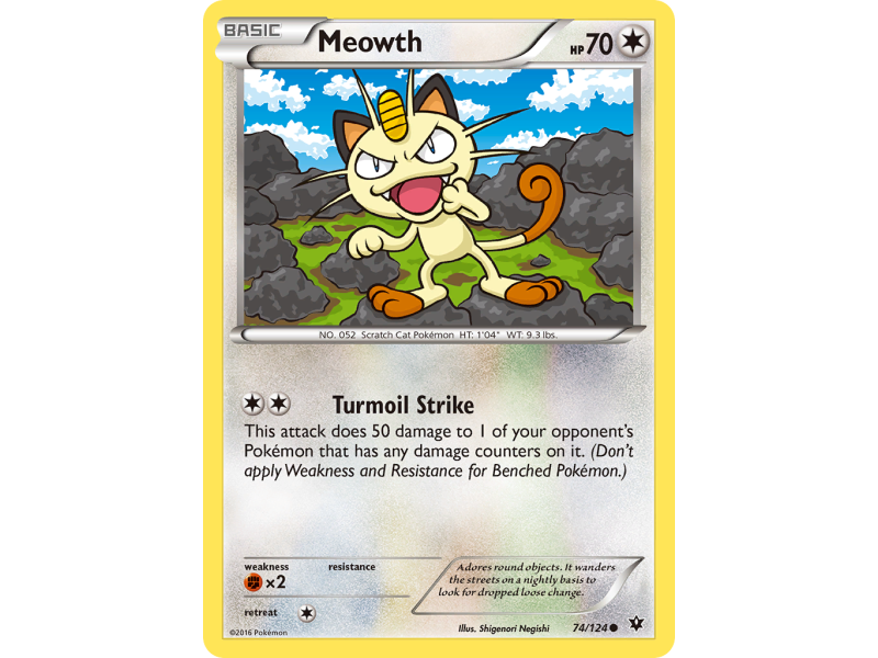 Meowth (Reverse Holo)