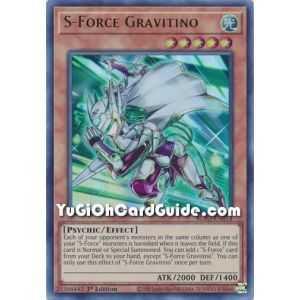S-Force Gravitino (Ultra Rare) – Blazing Vortex | Carta YUGIOH en México