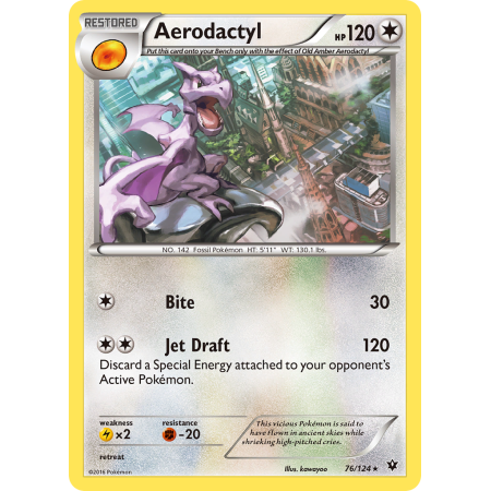 Aerodactyl (Reverse Holo)