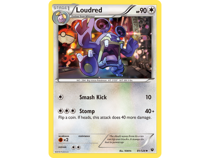 Loudred (Reverse Holo)
