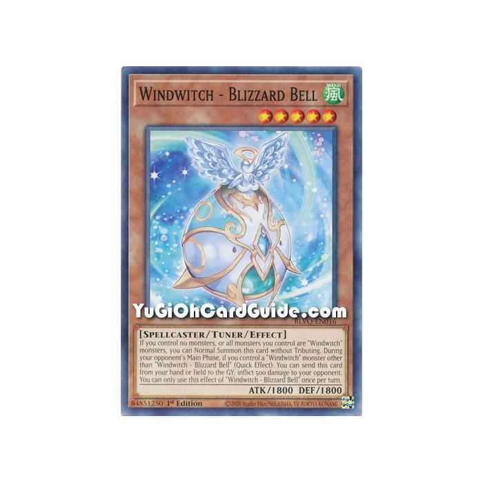 Windwitch - Blizzard Bell (Common) – Blazing Vortex | Carta YUGIOH en México
