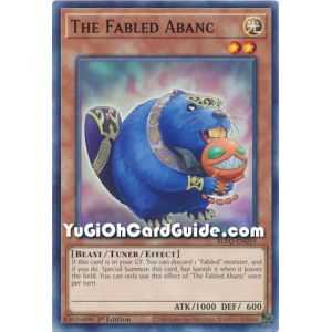 The Fabled Abanc (Common) – Blazing Vortex | Carta YUGIOH en México