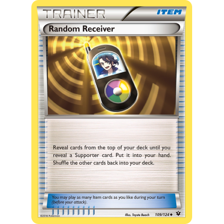 Random Receiver (Reverse Holo)