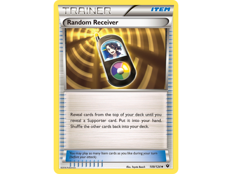 Random Receiver (Reverse Holo)