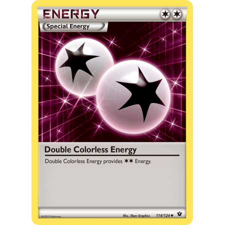 Double Colorless Energy