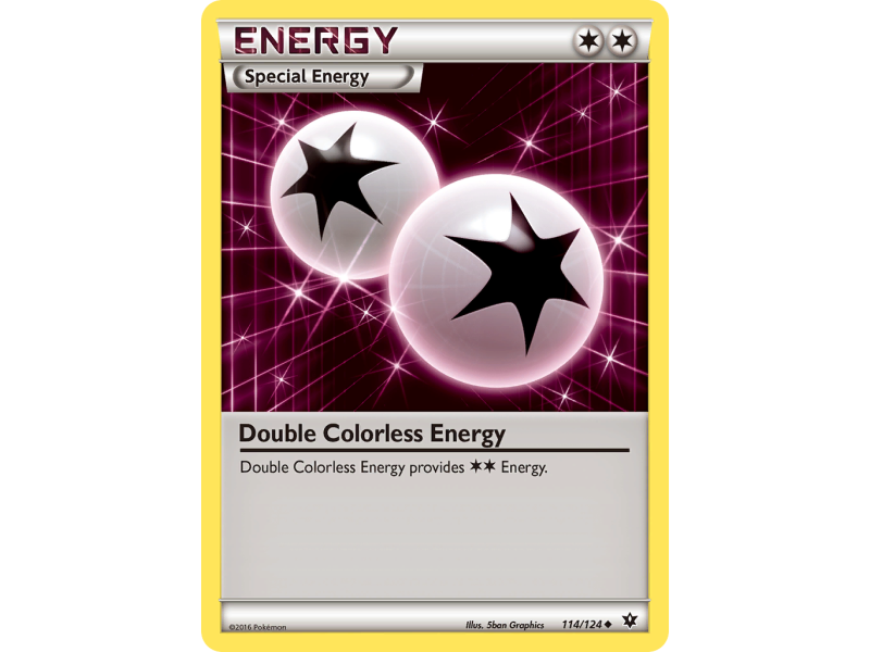 Double Colorless Energy