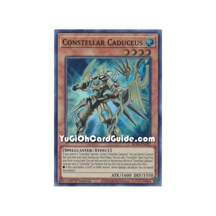 Constellar Caduceus (Super Rare) – Blazing Vortex | Carta YUGIOH en México