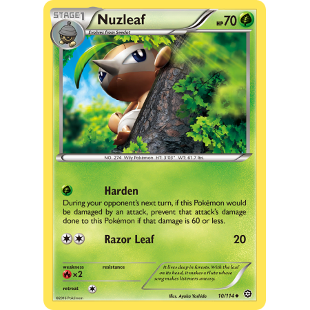 Nuzleaf (Reverse Holo)
