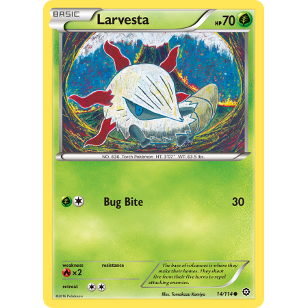 Larvesta (Reverse Holo)