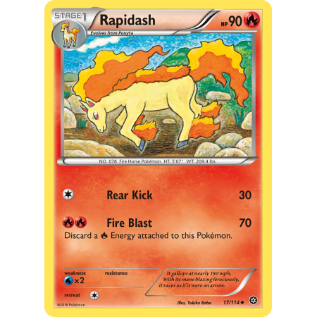 Rapidash (Reverse Holo)