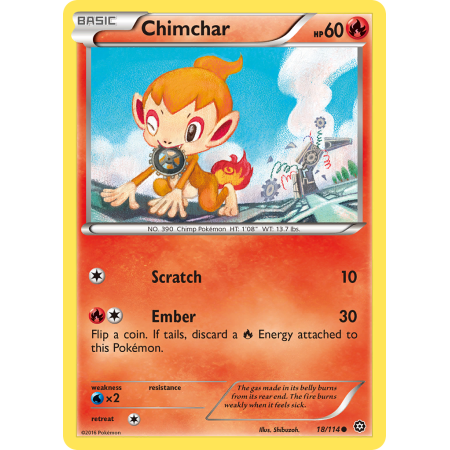 Chimchar (Reverse Holo)