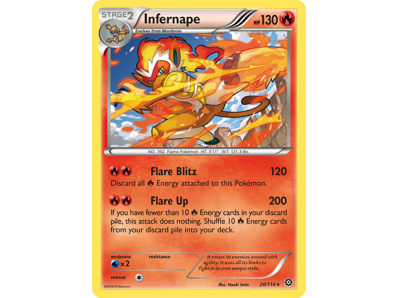 Infernape (Reverse Holo)