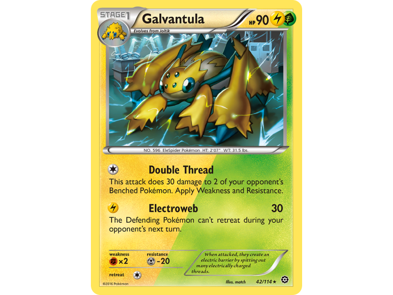 Galvantula (Reverse Holo)