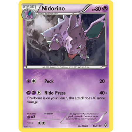 Nidorino (Reverse Holo)
