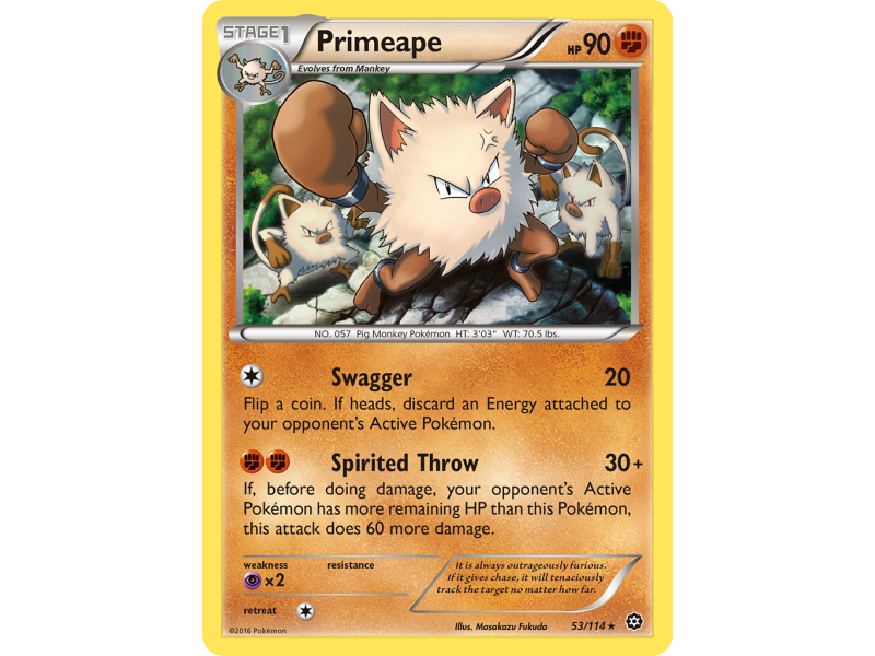 Primeape (Reverse Holo)