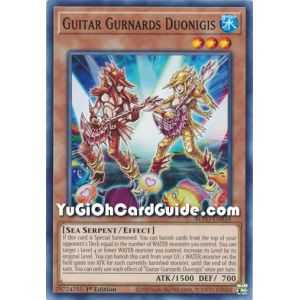 Ghitar Gurnards Duonigis (Common) – Blazing Vortex | Carta YUGIOH en México