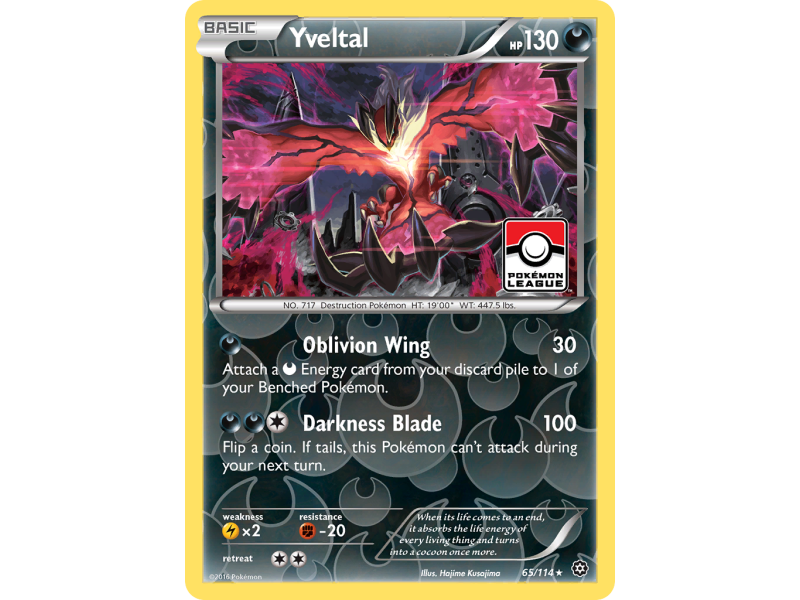Yveltal (Reverse Holo)