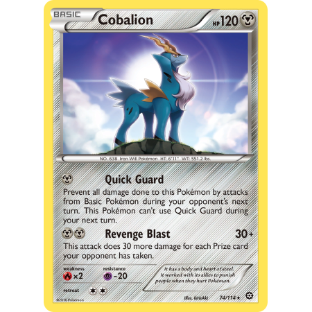 Cobalion (Reverse Holo)