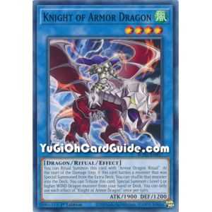 Knight of Armor Dragon (Common) – Blazing Vortex | Carta YUGIOH en México
