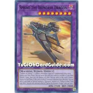 Sprind the Irondash Dragon (Common) – Blazing Vortex | Carta YUGIOH en México