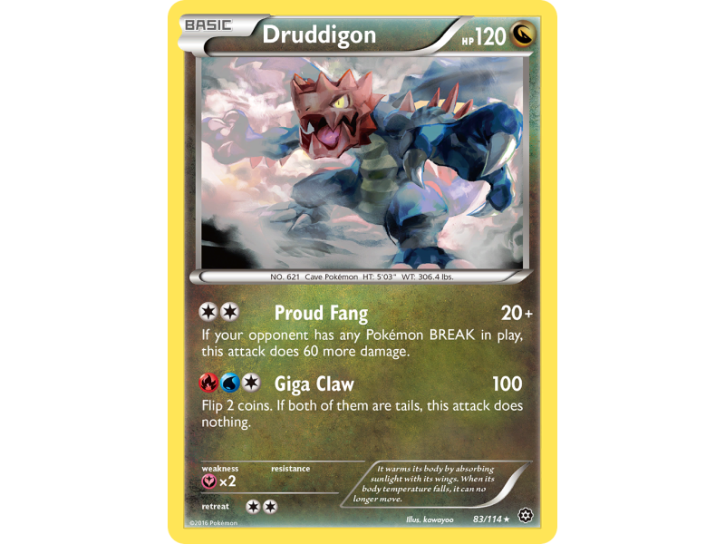 Druddigon (Reverse Holo)