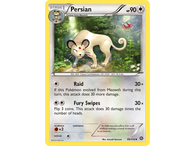 Persian (Reverse Holo)