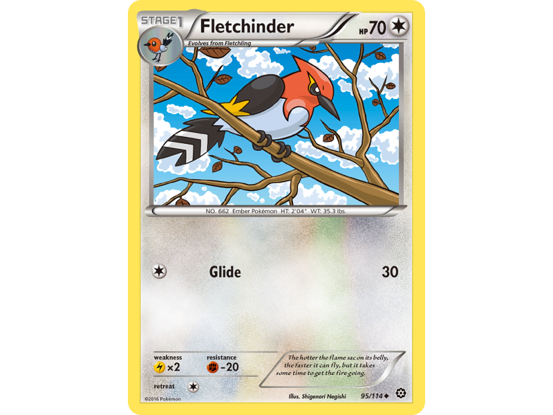 Fletchinder (Reverse Holo)