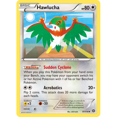 Hawlucha (Reverse Holo)