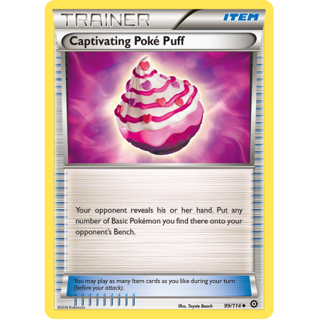 Captivating Poké Puff (Reverse Holo)