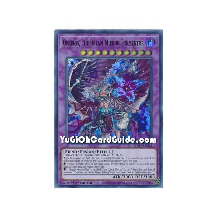 Oneiros, the Dream Mirror Tormentor (Super Rare) – Blazing Vortex | Carta YUGIOH en México