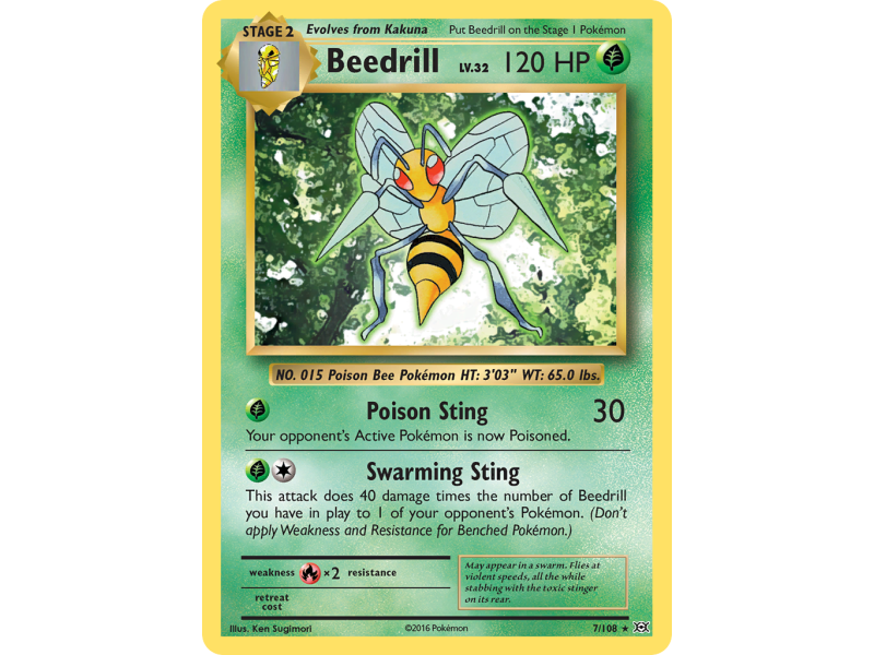 Beedrill (Reverse Holo)