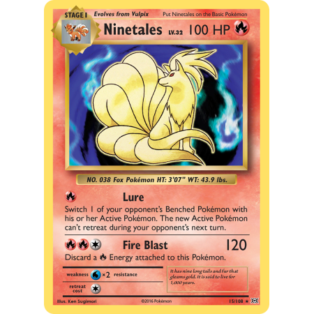 Ninetales (Reverse Holo)