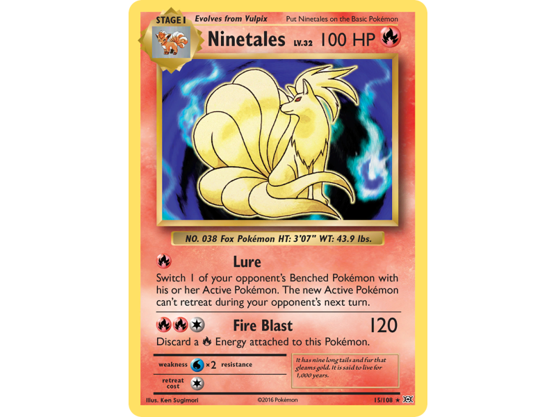 Ninetales (Reverse Holo)