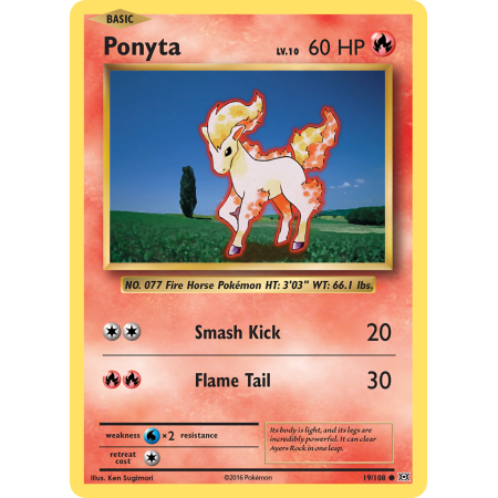 Ponyta (Reverse Holo)