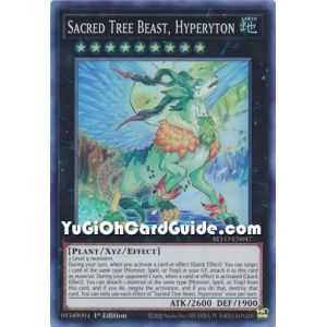 Sacred Tree Beast, Hyperyton (Super Rare) – Blazing Vortex | Carta YUGIOH en México