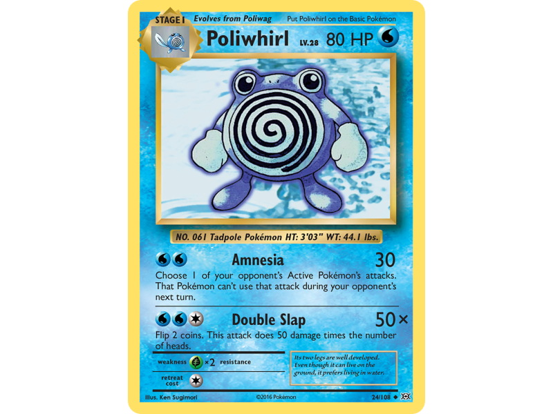 Poliwhirl (Reverse Holo)