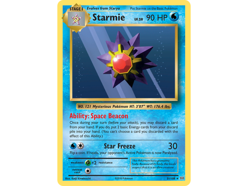 Starmie (Reverse Holo)