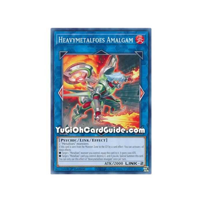 Heavymetalfoes Amalgam (Common) – Blazing Vortex | Carta YUGIOH en México