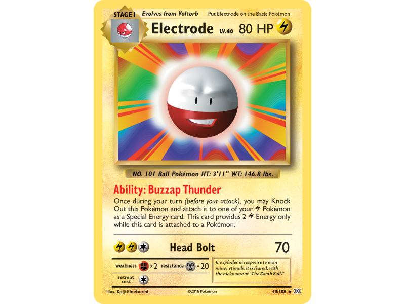 Electrode (Reverse Holo)