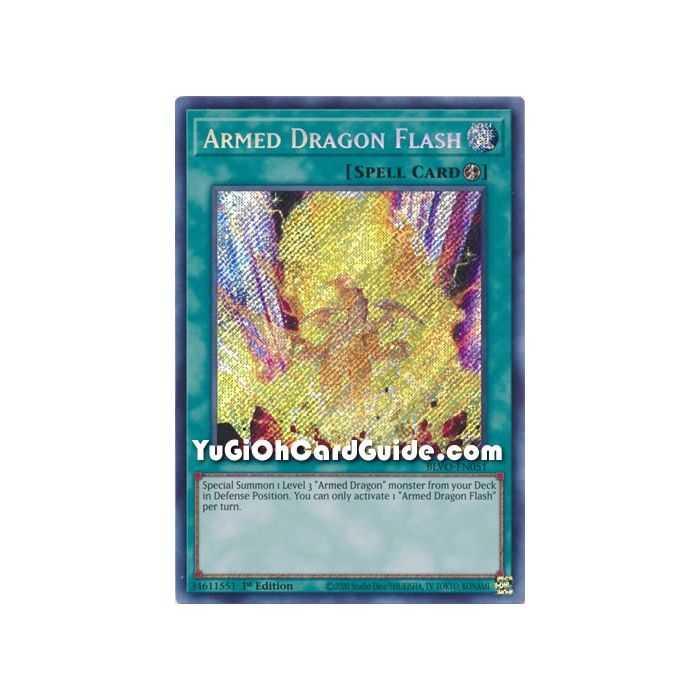 Armed Dragon Flash (Secret Rare) – Blazing Vortex | Carta YUGIOH en México