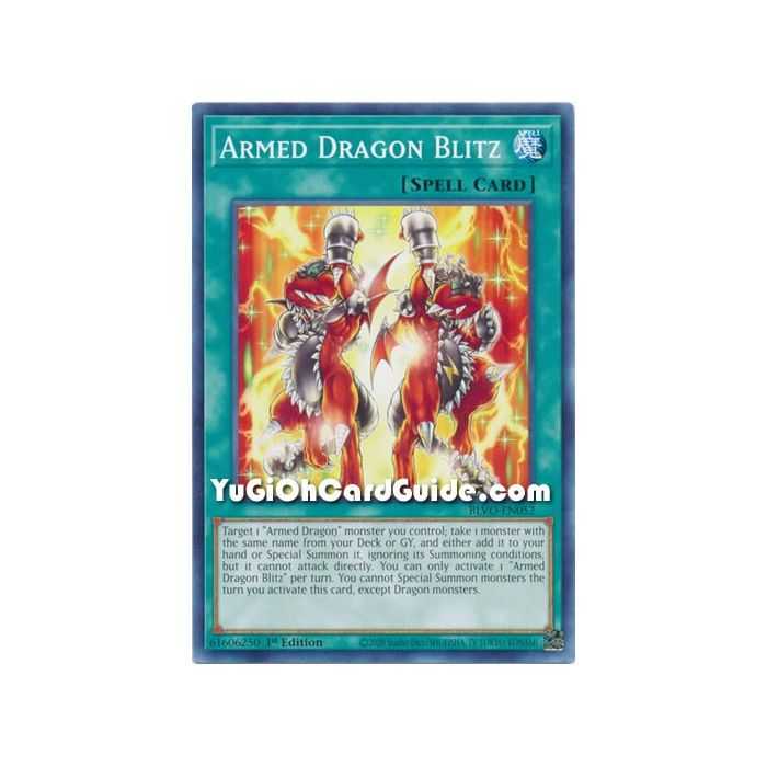 Armed Dragon Blitz (Common) – Blazing Vortex | Carta YUGIOH en México