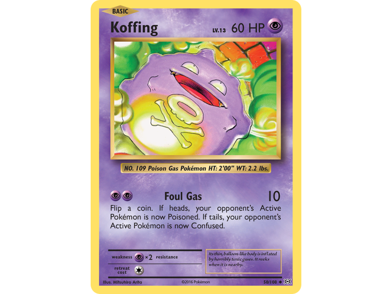 Koffing (Reverse Holo)