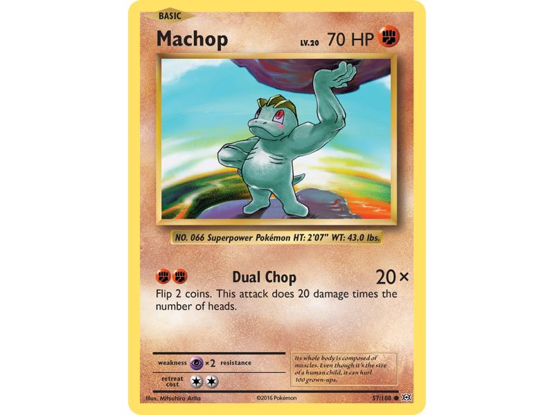 Machop (Reverse Holo)