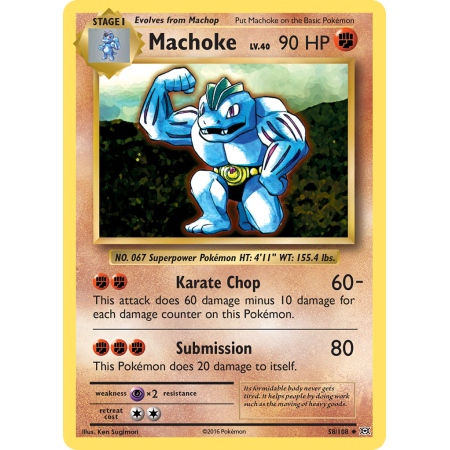 Machoke (Reverse Holo)
