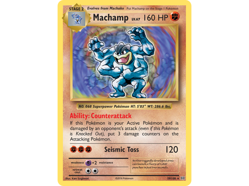 Machamp (Reverse Holo)