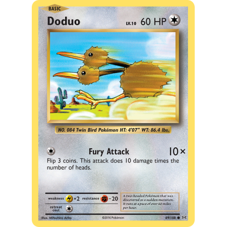 Doduo (Reverse Holo)