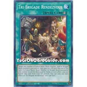 Tri-Brigade Rendezvous (Common) – Blazing Vortex | Carta YUGIOH en México
