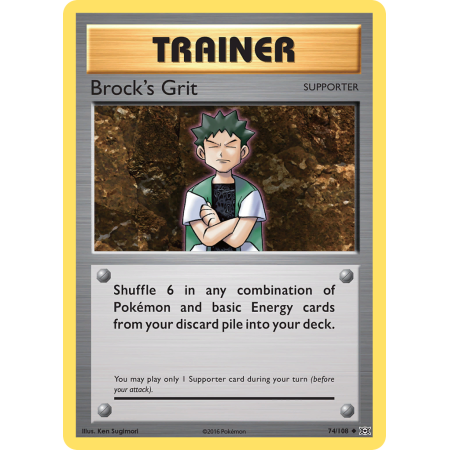 Brock's Grit (Reverse Holo)