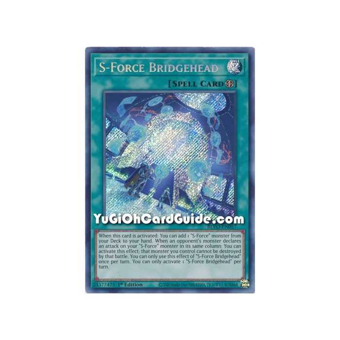 S-Force Bridgehead (Secret Rare) – Blazing Vortex | Carta YUGIOH en México